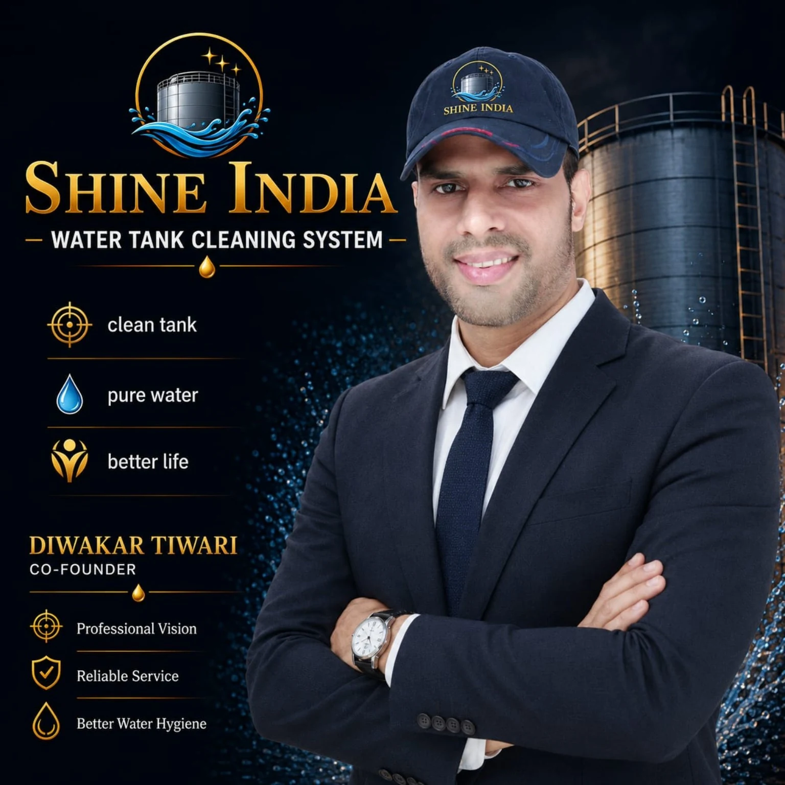 Diwakar Tiwari, Co-Founder